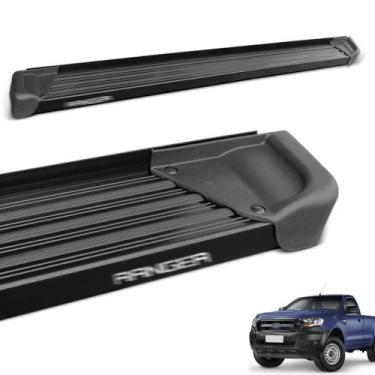 Imagem de Estribo Lateral Ranger CS 2013 a 2020 Aluminio Preto A3 - Gtnox