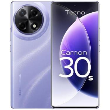 Imagem de Smartphone TECNO CAMON 30S 256GB 16GB RAMBOOST 120Hz AMOLED FHD PLUS 5
