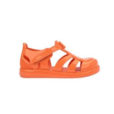 Imagem de Sandália mini melissa hip day 35903, Laranja, 17/18