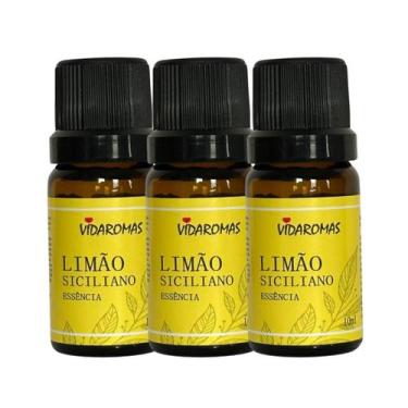 Imagem de Kit 3 Aromatizador Limão Siciliano Difusor Elétrico Essência - UNI ECO