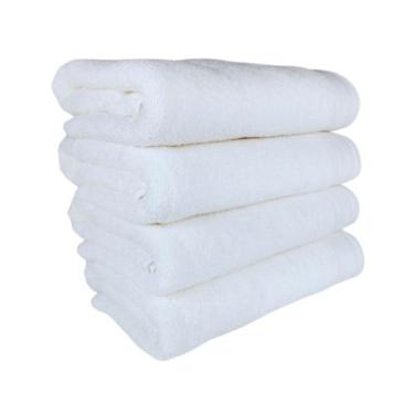 Imagem de Kit 4 Toalhas De Banho Gigante Gramatura 500 Felpudo Atacado Eleganz H