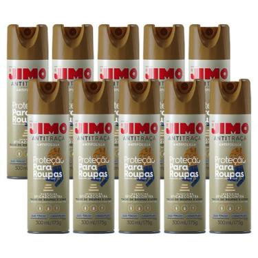 Imagem de Kit 10 Spray Anti Traça Jimo 300ml Traças de Roupa e Livros