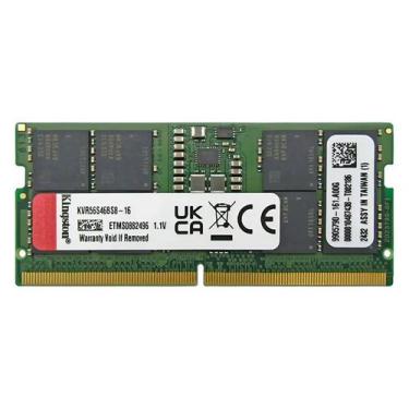 Imagem de Memória RAM Kingston 16GB DDR5 5600MT/s para Notebook - KVR56S46BS8-16