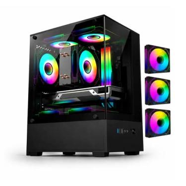 Imagem de Gabinete Gamer ARVEX IGNIS MID Tower Lateral E Frontal em Vidro Temper