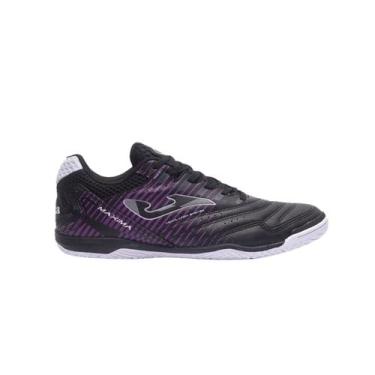 Imagem de Tenis Joma Futsal Maxima Indoor Original -, Preto, Roxo, 38