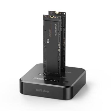 Imagem de Dock Station e Clonagem Offline para Ssd M2 Nvme Usb C Hifi Dog Origin