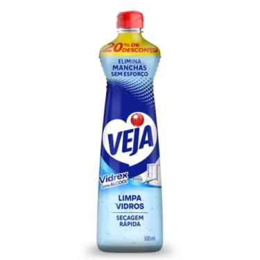 Imagem de Veja Vidrex Limpa Vidros com Álcool 500ml Oferta