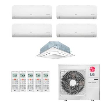 Imagem de Ar-Condicionado Multi Split Inverter LG 48.000 (2x Evap HW 9.000 + 2x 
