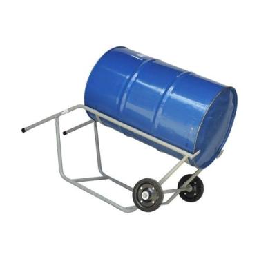 Imagem de Carrinho Armazem Tambor Carga 300kg C/Rodas de Aço WMTTEMCAM