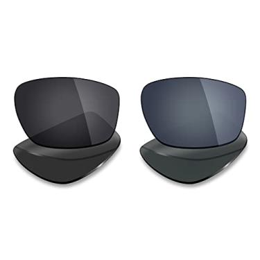 Imagem de 2 pares de lentes polarizadas de reposição da Mryok para óculos de sol Oakley Valve 2014 – Opções