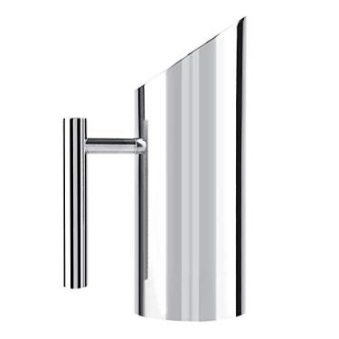 Imagem de Jarra de metal para água, panela reta multifuncional de aço inoxidável com protetor de gelo, jarra fria para beber em casa, hotel (2L)