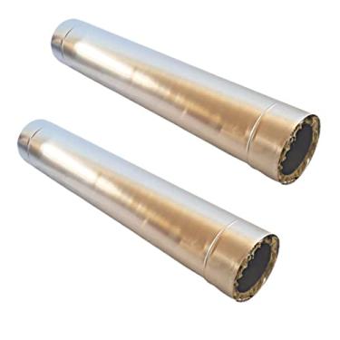 Imagem de Duto 7 Polegadas Inox 304 Revestido Lã De Rocha - 2 Metros