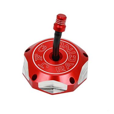 Imagem de Tampa de tanque de combustível CNC com válvula de ar de ventilação tubo de ventilação para Honda TRX90 TRX250 Recon TRX250EX Sreox TRX350 TRX400 Rancher TRX450 TRX500 Foreman TRX650 TRX680 Rincon Dirt Pit Bike