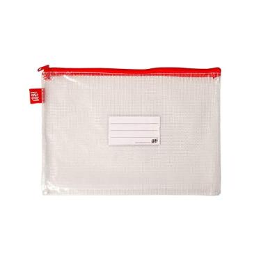 Imagem de Pasta Zíper Flexível com Costura - Transparente