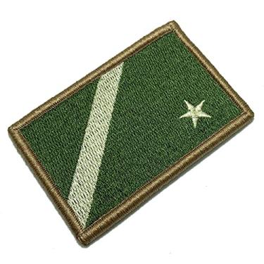 Imagem de BE0011V03 Bandeira Mato Grosso do Sul Bordado Fecho Contato