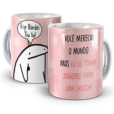 Imagem de Caneca Rep BARBEI tiu iu - Meme Flonk