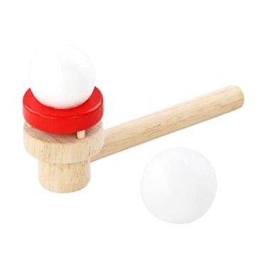 Imagem de 2 brinquedos flutuantes para cachimbo e bola - jogos madeira flutuantes bolas tusopro brinquedos sopro | Jogo bola flutuante para crianças meninos meninas brinquedos bola sopro festa ytger