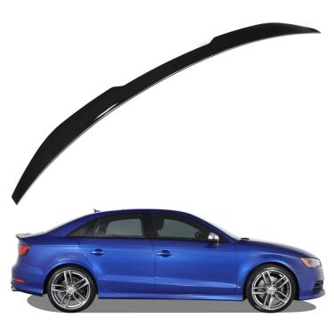 Imagem de Spoiler Aerofólio Audi A4 S4 Black Piano Sedan S Line Coupé