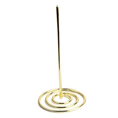 Imagem de 1 peça porta-recibos garfo porta-notas garfo porta-notas xadrez garfo nota recibo pau nota ponta clipe de notas porta-notas recibos cheques garfo de conta suporte de papel de haste reta, dourado