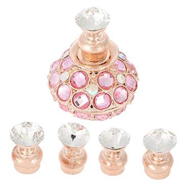 Imagem de Rotekt Suporte de prática de exibição de manicure, 5 peças, suporte de ponta de arte de unhas, base de cristal magnético para salão de beleza, faça você