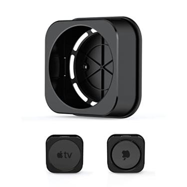 Imagem de Suporte de parede antirroubo para Apple TV suporte de segurança compatível com Apple TV 4ª/5ª geração adequado para Apple TV 4K/ HD
