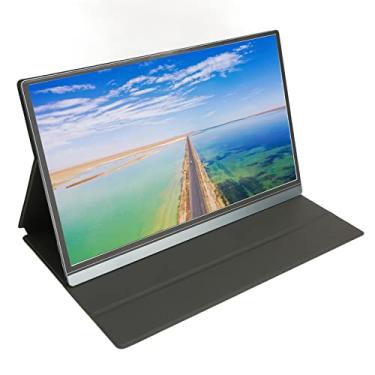 Imagem de Monitor portátil 15,6 polegadas, monitor portátil fhd 1080 p com alto-falante duplo, monitor de jogos hdr ips extensor de tela de notebook externo para desktop, para ps5 4, para xbox, switch(#2)