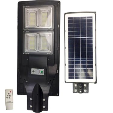 Imagem de Luminaria Solar 240W Led Poste Rua Sensor Movimento