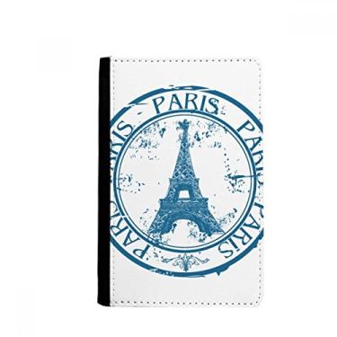 Imagem de Porta-passaporte Paris França Torre Eiffel Clássico Country City Notecase Burse Carteira Capa Cartão, Multicolor