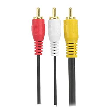 Imagem de Cabo RCA 3+3 - Coaxial Ponta Gold, 2 metros