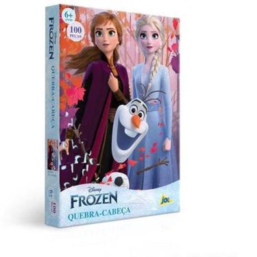 Imagem de Quebra Cabeça 100 Peças Frozen - Toyster