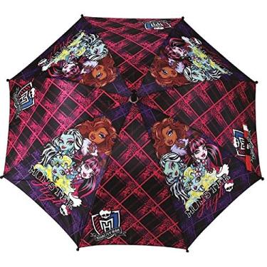 Imagem de Sombrinha Monster High Mimo Style Preto/Rosa/Roxo