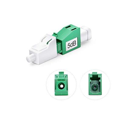 Imagem de Atenuador óptico de fibra óptica fêmea para macho 5Db LC/APC da Jeirdus LC modo único simplex fixo