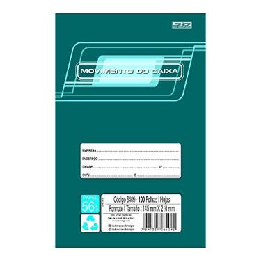 Imagem de LIVRO MOVIMENTO DE CAIXA C/FLEXIVEL 1/4 50FLS S.D