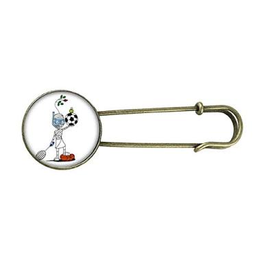 Imagem de Sports Mummy Horus Soccor Balls Broche de Metal Retrô Joia