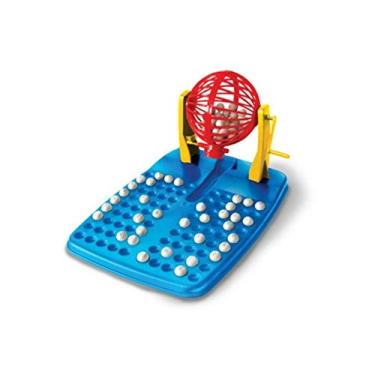 Imagem de Jogo de Bingo com 48 Cartelas 1 Globo Giratório 90 Bolinhas