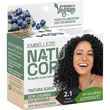 Imagem de Tinta de Cabelo Natucor Individual Mirtilo Preto Especial 2.1 Naturalmente Admirável