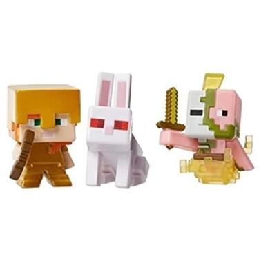 Minecraft - Boneco Alex com Armadura Grande Dnh11 - MP Brinquedos