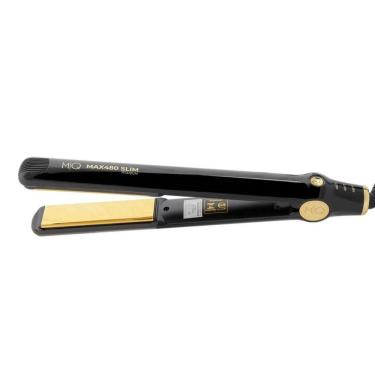 Imagem de Chapinha Prancha MQ Max480 Slim Titanium Black 250°C Bivolt – Profissional