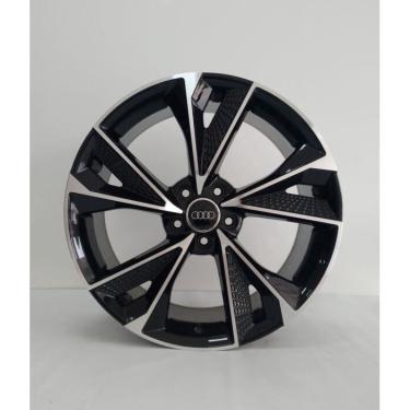 Imagem de 4 Rodas Audi Rs7 Aro 19 5x112 Preta Diamantada