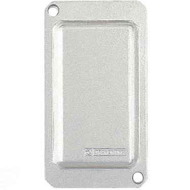 Imagem de Tampa Cega Para Condulete Tramontina Em Aluminio Estampado Tramontina