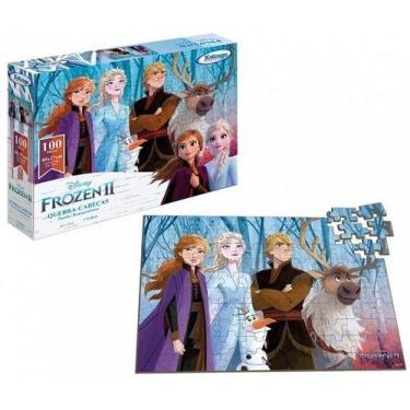 Quebra-Cabeça Puzzle 60 Peças - Frozen II - Anna - Toyster