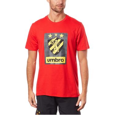 Imagem de Camiseta Sport Concentração II 2021, Umbro, Masculino, Vermelho, G