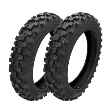 Imagem de Conjunto MMG de 2 mini pneus de motocicleta de sujeira 2.50/10 tipo de tubo frontal ou traseiro off-road padrão de motocross