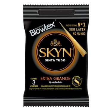Imagem de SKYN Preservativo Extra Grande Com 3 Unidades Branco