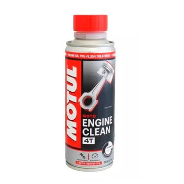 Imagem de ADITIVO LIMPADOR PRÉ TROCA DE ÓLEO MOTOR 4T - MOTUL - ENGINE CLEAN MOTO - 200ML