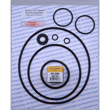 Imagem de Kit de reparo de anel de vedação BadAss Pool Supply para Pentair SuperFlo, SuperFlo VS, SuperMax Go Kit
