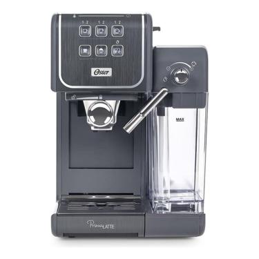 Imagem de Cafeteira Espresso + Leite Primalatte Grey Touch 220v Oster 