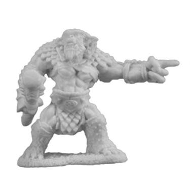 Imagem de Reaper Miniaturas RPR77231 Rugg Bugbear apontando miniatura Dark Heaven Bones