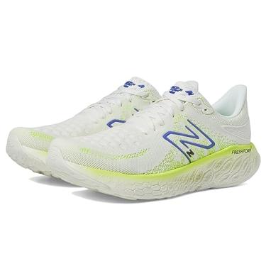Imagem de New Balance Fresh Foam X 1080 V12 Tênis de corrida feminino, Sal marinho/índigo elétrico, 5.5 Wide