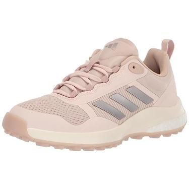 Imagem de adidas Sapatos de golfe Zoysia femininos, Wonder Taupe/Taupe Met/Wonder Quartz, 7.5